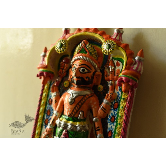 Mitti ki murti - Molela Handmade Terracotta Colorful Plaques