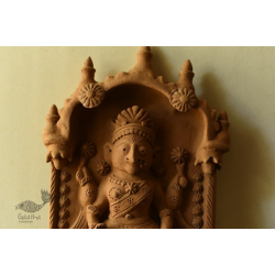 Molela | Mitti Ki Murti - Handmade Terracotta Wall Hanging Plaques - Laxmi