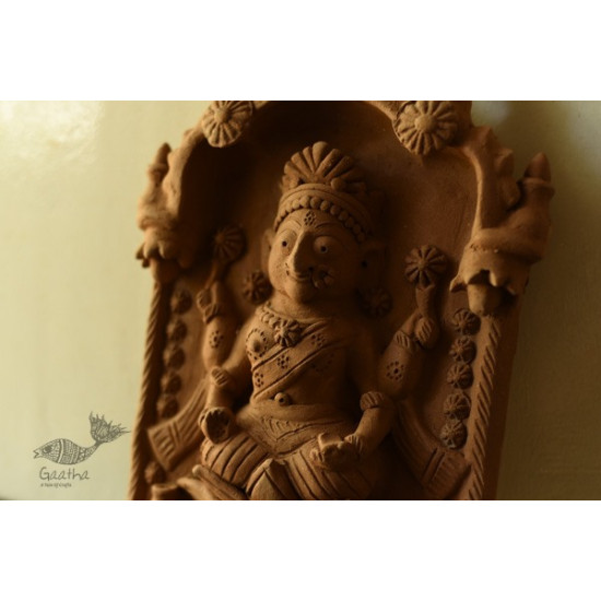 Mitti ki murti - Handmade Terracotta Wall Hanging Plaques - Laxmi