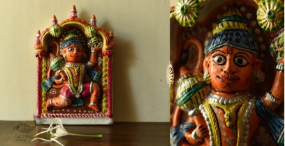 Molela | Mitti Ki Murti - Handmade Terracotta Plaques - Hanuman
