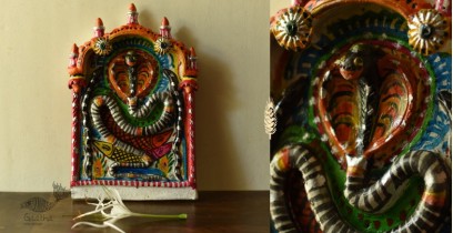 Molela | Mitti Ki Murti - Handmade Terracotta Plaques - Naag Devta 