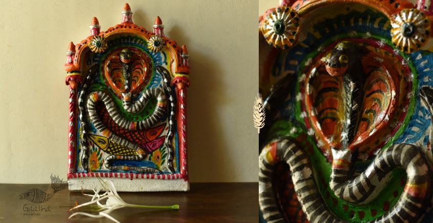 Mitti ki murti - Molela terracotta god goddess idols - Naag Devta