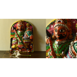 Molela | Mitti Ki Murti - Handmade Terracotta Plaques - Shivaji