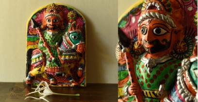 Molela | Mitti Ki Murti - Handmade Terracotta Plaques - Shivaji