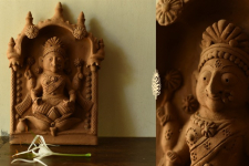 Molela | Mitti Ki Murti - Handmade Terracotta Wall Hanging Plaques - Laxmi