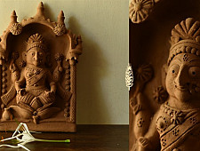 Molela | Mitti Ki Murti - Handmade Terracotta Wall Hanging Plaques - Laxmi