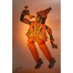 Leather Puppets ✪ Krishna / Murlidhar (17.5 " x 7")