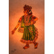 shop leather puppet - handmade radha