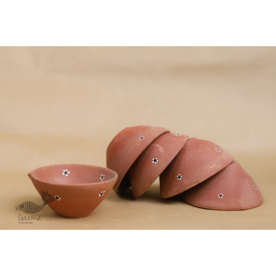 Maati Ka Kaam ● Diya - Large Diyas { Set of Two } ● 12