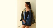 shop Reversible Ajrakh Block Printed & Denim Jacket  / Kimono