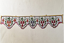 Prachin . प्राचीन || Antique Bead Hanging Toran - Flower Motif