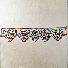 Prachin . प्राचीन || Antique Bead Hanging Toran - Flower Motif