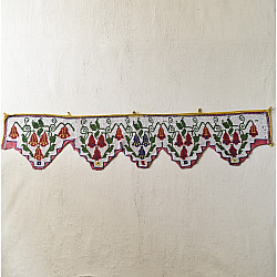 Prachin . प्राचीन || Antique Bead Hanging Toran - Flower Motif