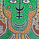 shop Mandana Art - Painting ~ Tribal Face ( 11 x 14 inch)