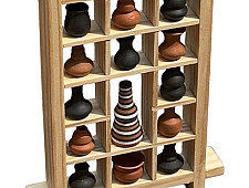 Terracotta Tales | Terracotta Pottery Art - Miniature Wall Frame