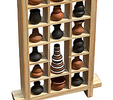 Terracotta Tales | Terracotta Pottery Art - Miniature Wall Frame