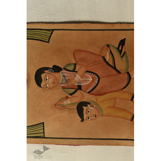 shop handcrafted kalighat canvas paining 