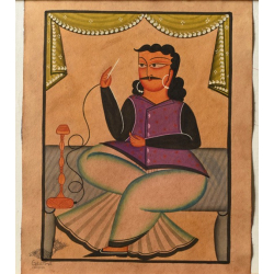 Kalighat Painting | Hukka Bar