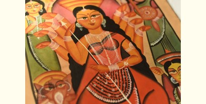 Kalighat Painting | Gauri