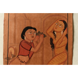 Kalighat Painting | Untitled 