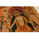 kalighat canvas painting - Goddess kali