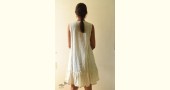 shop Handwoven Pure Cotton ~ Off White dress