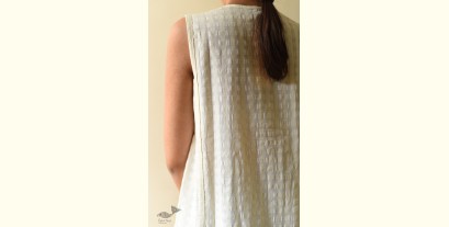 Shweta . श्वेता | Handwoven Pure Cotton Dress 