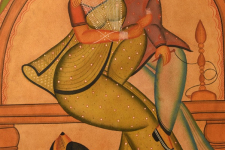 Kalighat Painting | Husband Wife