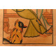 painting on canvas kalighat painting