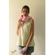 shop Off White Pure Cotton ~ Handwoven Self Checks Top