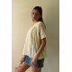 shop Off White Pure Cotton ~ Handwoven Self Checks Top