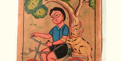 Kalighat Painting | Kitty & Kusum