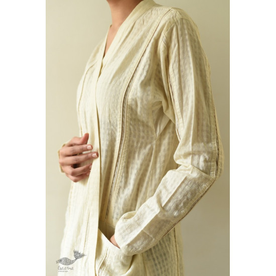 shop Handwoven Checks Pure Cotton ~ White Top