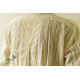 shop Handwoven Off White Cotton Self Checks Shrug