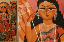 Kalighat Painting | Gauri