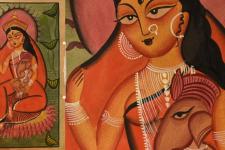 Kalighat Painting | Gauri Ganesh