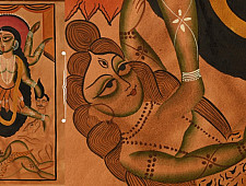 Kalighat Painting | Goddess Kali