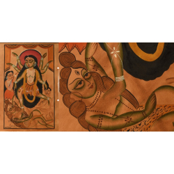 Kalighat Painting | Goddess Kali