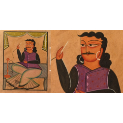 Kalighat Painting | Hukka Bar