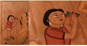 original kalighat painting on handmade canvas