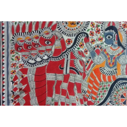 Madhubani painting | Ramachandra With Sita