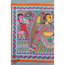 Madhubani painting | Sita & Ram