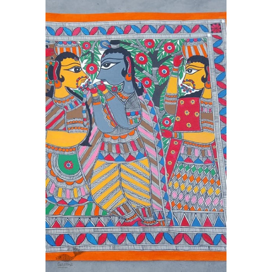 shop Madhubani painting| Sita & Ram