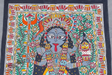 Madhubani painting | Maa Kaali