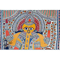 Madhubani painting | Ganesh