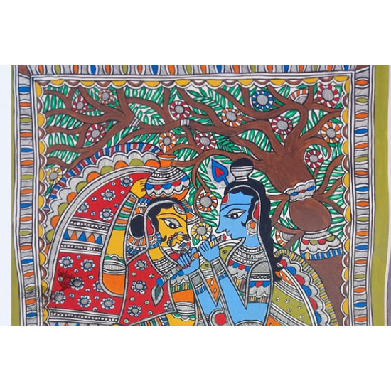 shop Madhubani painting| Radhe Krishn