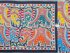 Madhubani painting | Elephants