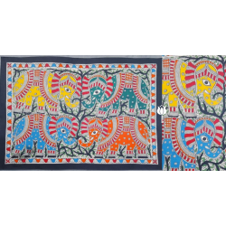 Madhubani painting | Elephants