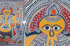 Madhubani painting | Ganesh