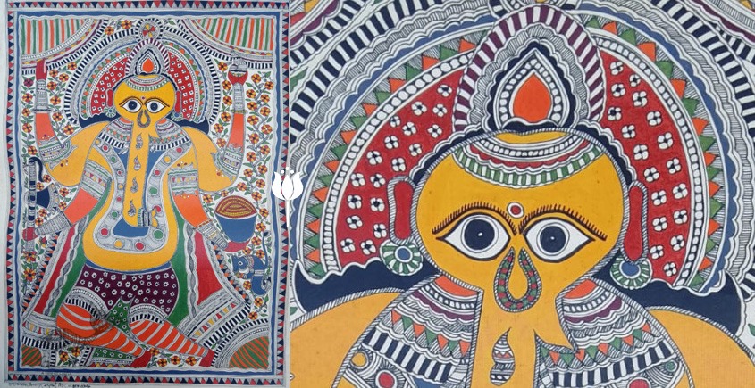 shop Madhubani painting| Ganesh